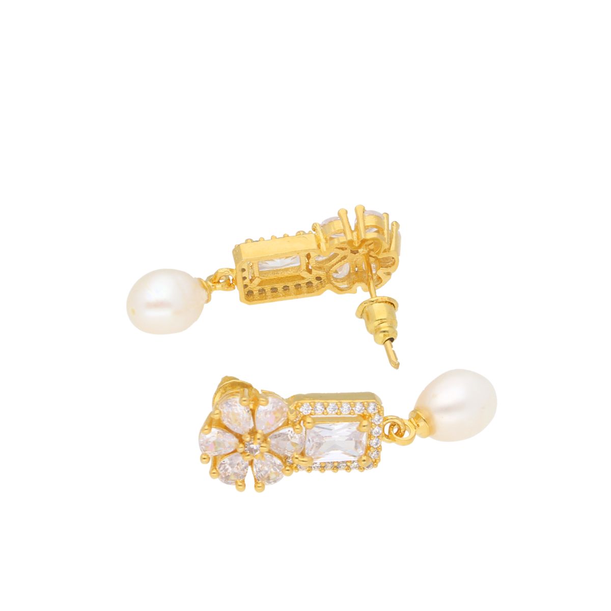 J Pearls Babita Pearl Earrings - Real Pearl Jewelry | Grocsy
