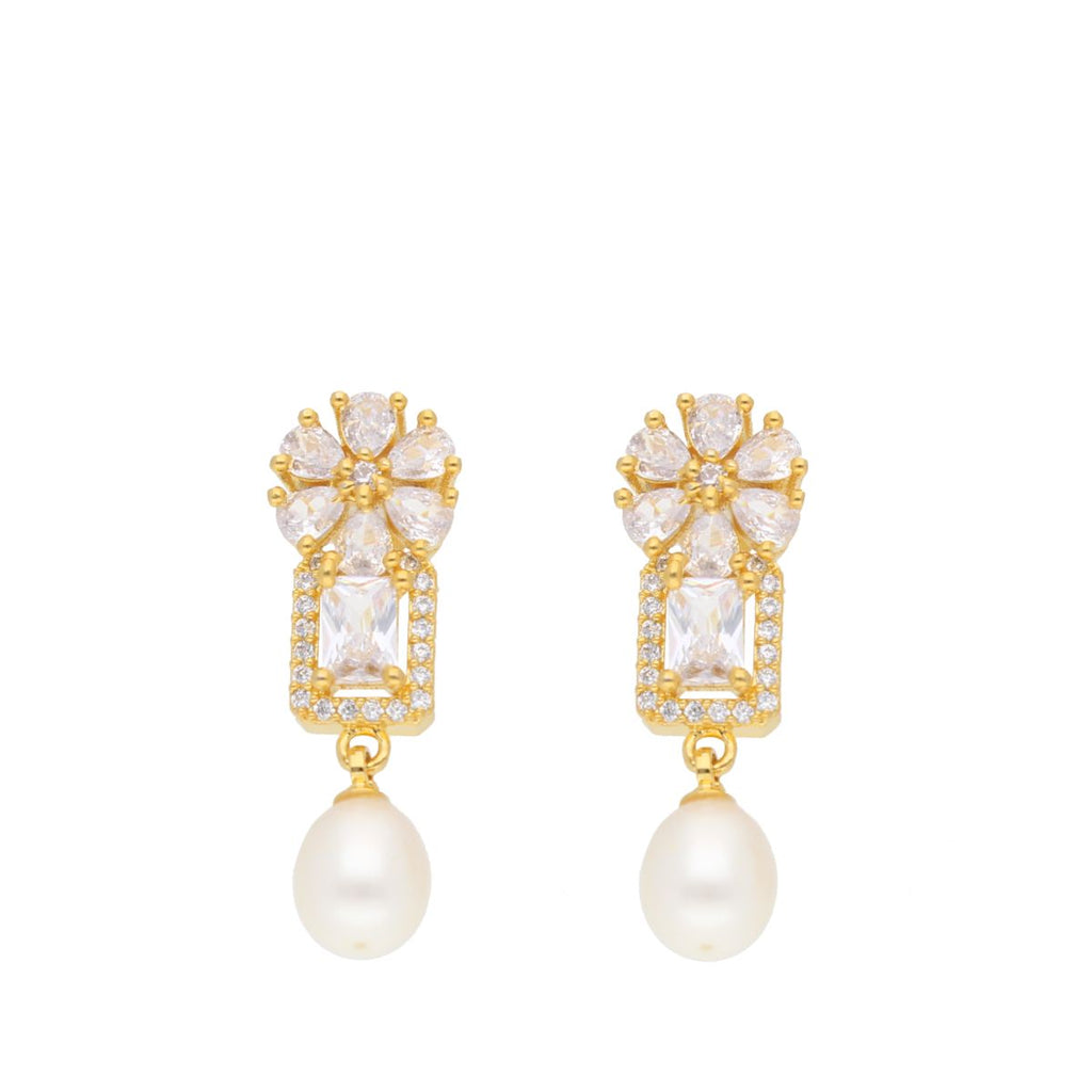 J Pearls Babita Pearl Earrings - Real Pearl Jewelry | Grocsy