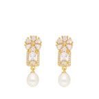 J Pearls Babita Pearl Earrings - Real Pearl Jewelry | Grocsy