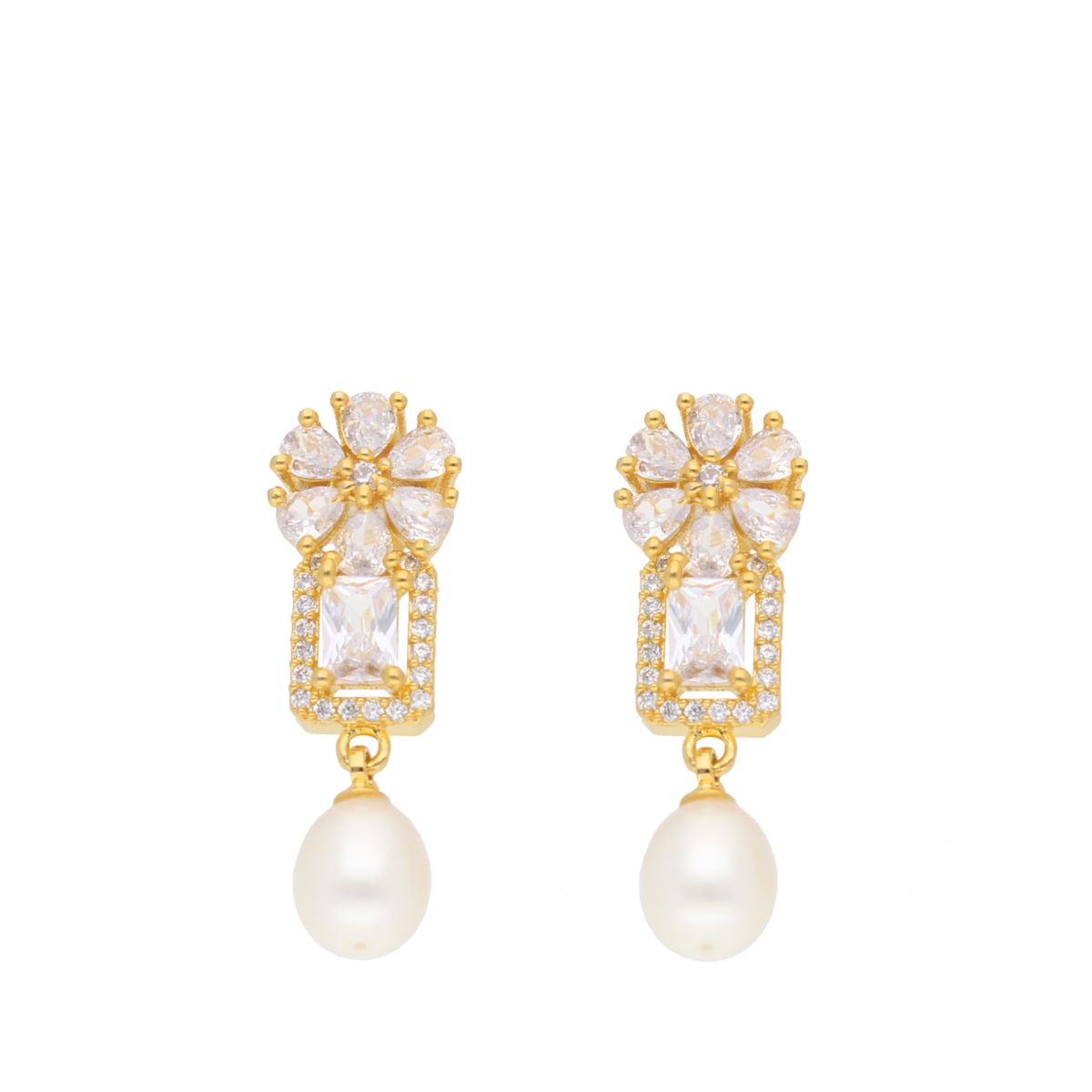 J Pearls Babita Pearl Earrings - Real Pearl Jewelry | Grocsy