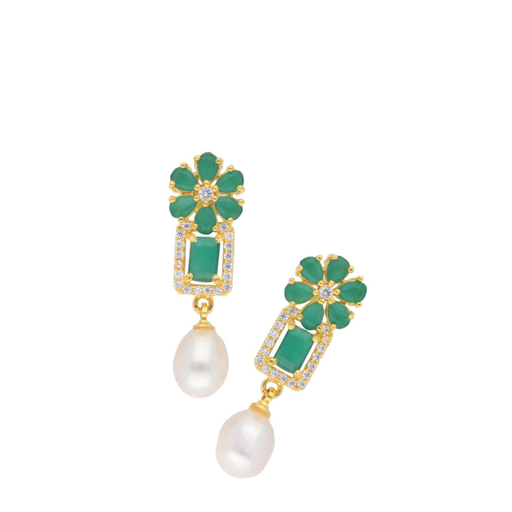 J Pearls Baani Pearl Earrings - Real Pearl Jewelry | Grocsy