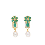 J Pearls Baani Pearl Earrings - Real Pearl Jewelry | Grocsy