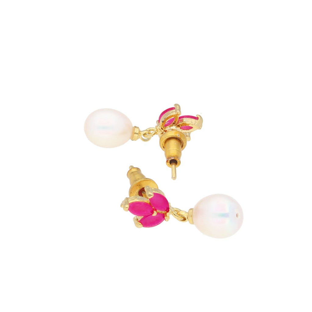 J Pearls Noha Pearl Earrings - Real Pearl Jewelry | Grocsy