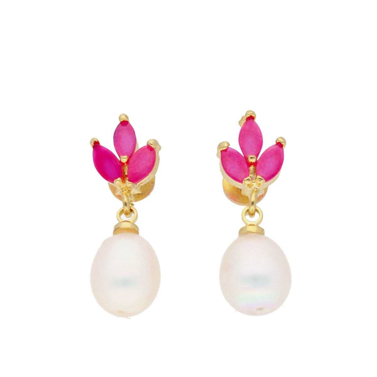 J Pearls Noha Pearl Earrings - Real Pearl Jewelry | Grocsy