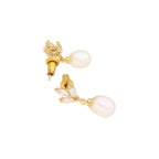 J Pearls Baasima Pearl Earrings - Real Pearl Jewelry | Grocsy