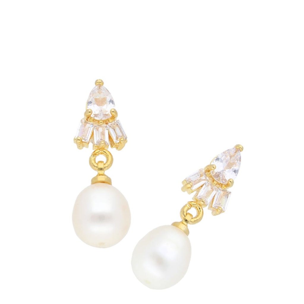 J Pearls Bagesri Pearl Earrings - Real Pearl Jewelry | Grocsy