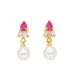 J Pearls Twinkle Pearl Earrings - Real Pearl Jewelry
