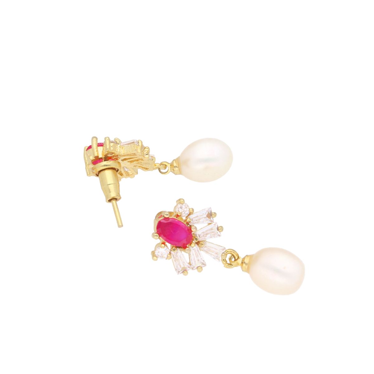 J Pearls Falak Pearl Earrings - Real Pearl Jewelry | Grocsy