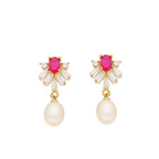 J Pearls Falak Pearl Earrings - Real Pearl Jewelry | Grocsy