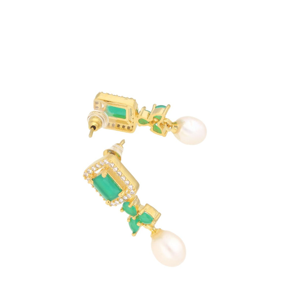 J Pearls Jaanvi Pearl Earrings - Real Pearl Jewelry | Grocsy