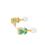 J Pearls Theertha Pearl Earrings - Real Pearl Jewelry | Grocsy