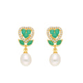 J Pearls Theertha Pearl Earrings - Real Pearl Jewelry | Grocsy