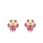 J Pearls Cherry Pearl Earrings - Real Pearl Jewelry | Grocsy
