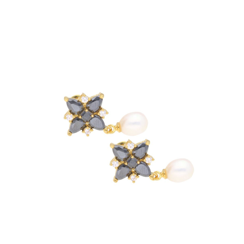 J Pearls Baani Pearl Earrings - Real Pearl Jewelry | Grocsy