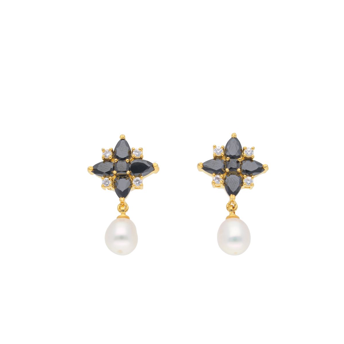 J Pearls Baani Pearl Earrings - Real Pearl Jewelry | Grocsy