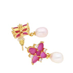 J Pearls Navishka Pearl Earrings - Real Pearl Jewelry | Grocsy