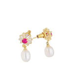 J Pearls Anahita Pearl Earrings - Real Pearl Jewelry