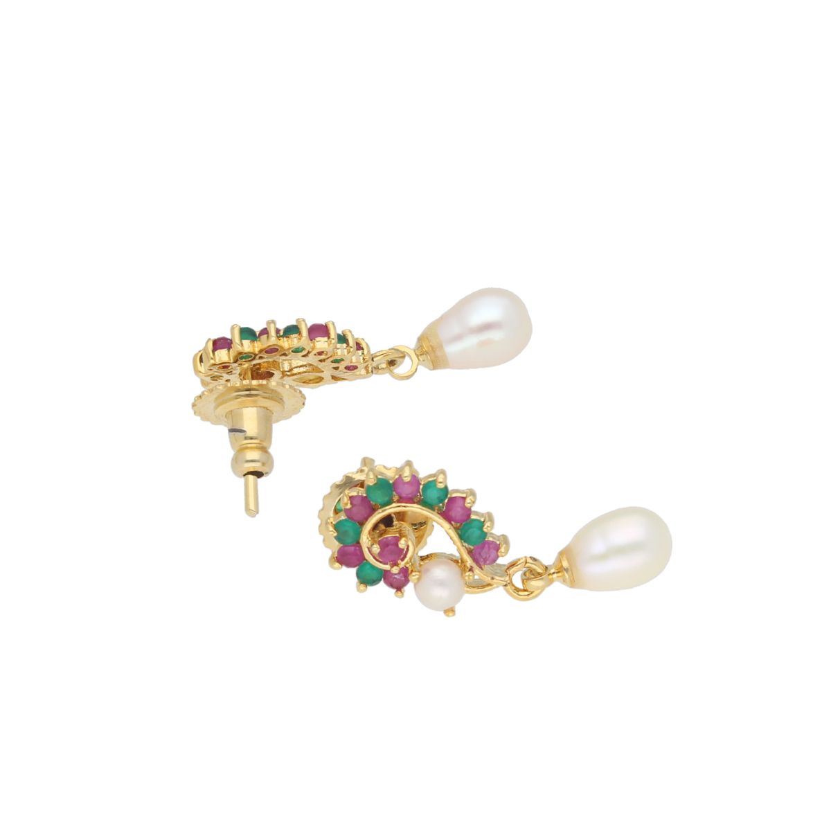 J Pearls Eva Pearl Earrings - Real Pearl Jewelry | Grocsy