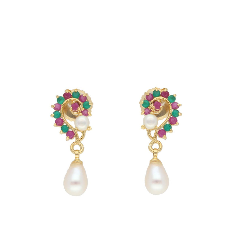 J Pearls Eva Pearl Earrings - Real Pearl Jewelry | Grocsy