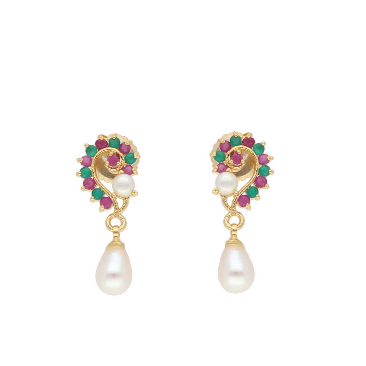 J Pearls Eva Pearl Earrings - Real Pearl Jewelry | Grocsy