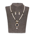 J Pearls Dharti Pearl Set - Real Pearl Jewelry | Grocsy