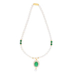 J Pearls Dharti Pearl Set - Real Pearl Jewelry | Grocsy
