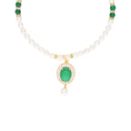 J Pearls Dharti Pearl Set - Real Pearl Jewelry | Grocsy