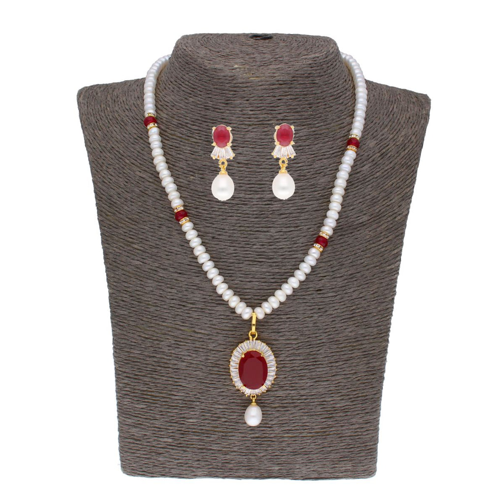 J Pearls Habi Pearl Set - Real Pearl Jewelry