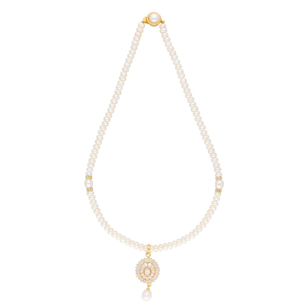 J Pearls Eeshika Pearl Set - Real Pearl Jewelry | Grocsy