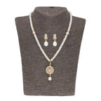 J Pearls Eeshika Pearl Set - Real Pearl Jewelry | Grocsy