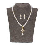 J Pearls Yashvi Pearl Set - Real Pearl Jewelry