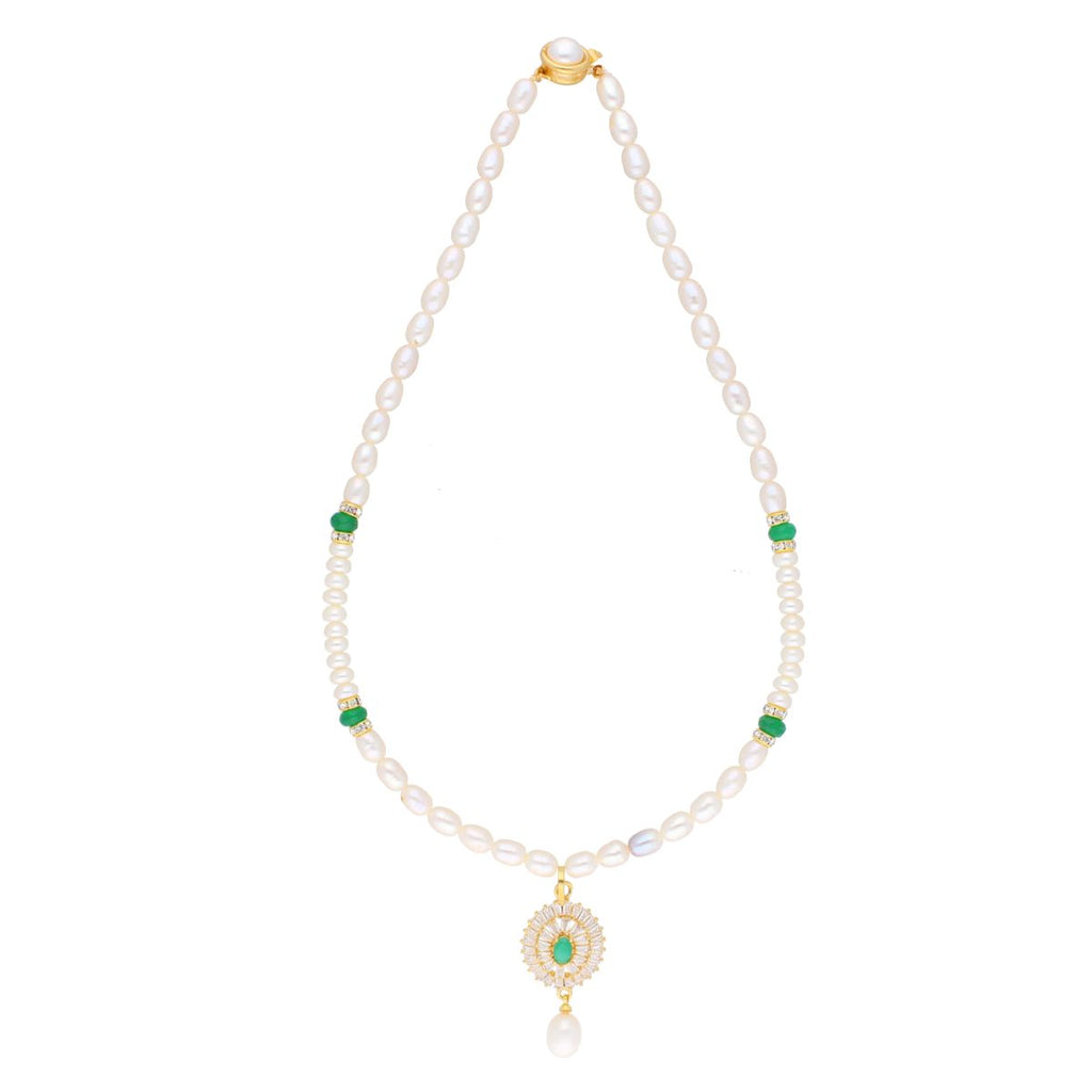 J Pearls Eeshika Pearl Set - Real Pearl Jewelry | Grocsy