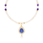 J Pearls Jaanvi Pearl Set - Real Pearl Jewelry | Grocsy