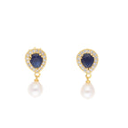 J Pearls Jaanvi Pearl Set - Real Pearl Jewelry | Grocsy