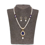 J Pearls Jaanvi Pearl Set - Real Pearl Jewelry | Grocsy