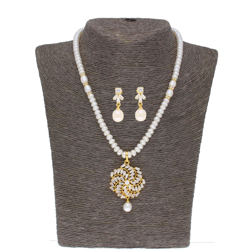J Pearls Siddhi Pearl Set - Real Pearl Jewelry | Grocsy