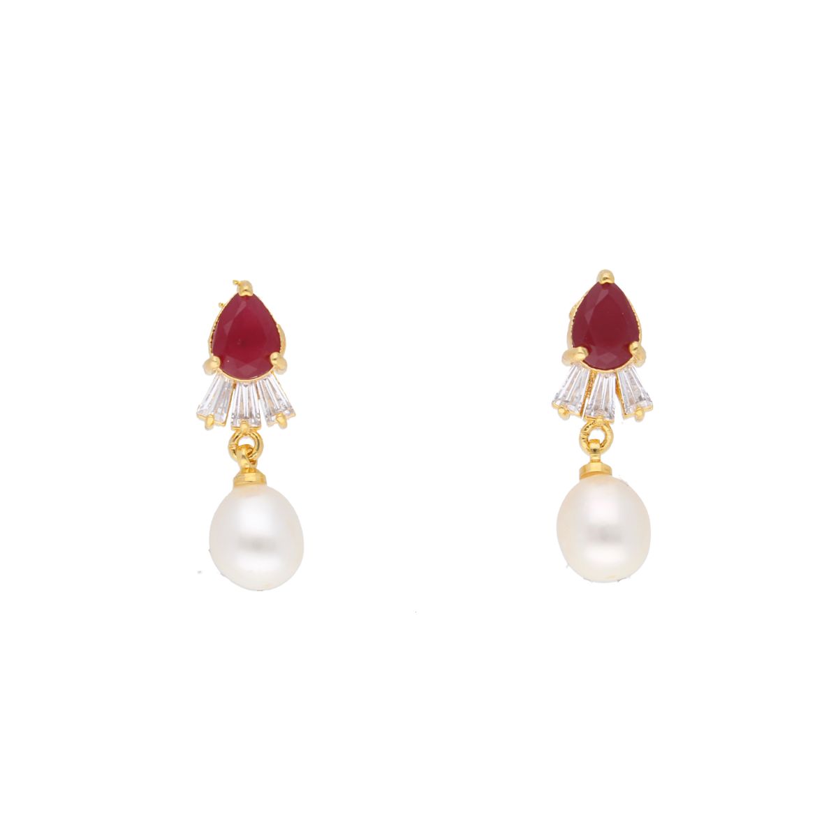 J Pearls Hiya Pearl Set - Real Pearl Jewelry | Grocsy