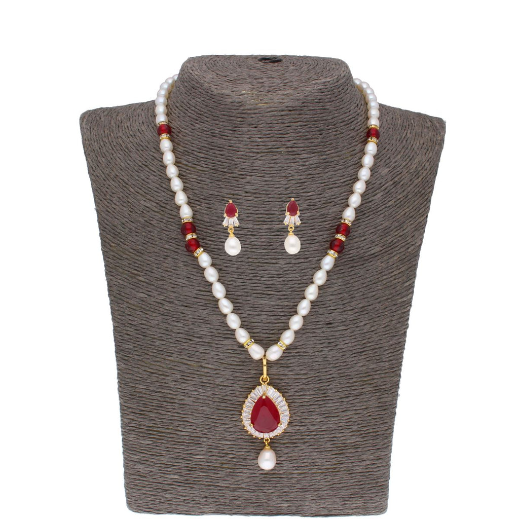 J Pearls Hiya Pearl Set - Real Pearl Jewelry | Grocsy