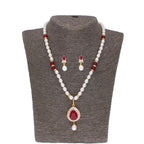 J Pearls Hiya Pearl Set - Real Pearl Jewelry | Grocsy