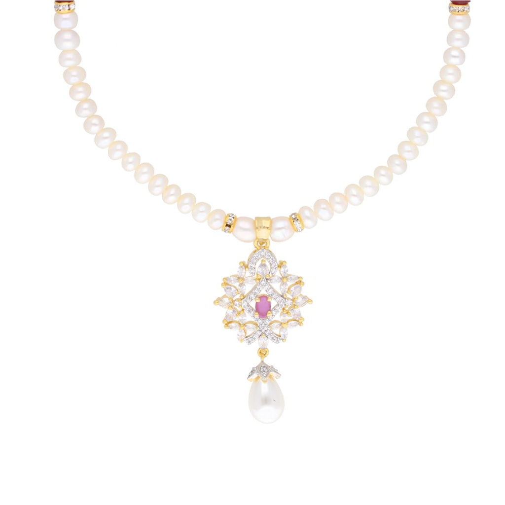 J Pearls Anahita Pearl Set - Real Pearl Jewelry | Grocsy