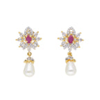 J Pearls Anahita Pearl Set - Real Pearl Jewelry | Grocsy