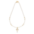 J Pearls Theertha Pearl Set - Real Pearl Jewelry | Grocsy