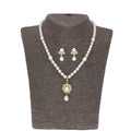 J Pearls Theertha Pearl Set - Real Pearl Jewelry | Grocsy