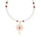 J Pearls Abdhija Pearl Set - Real Pearl Jewelry | Grocsy