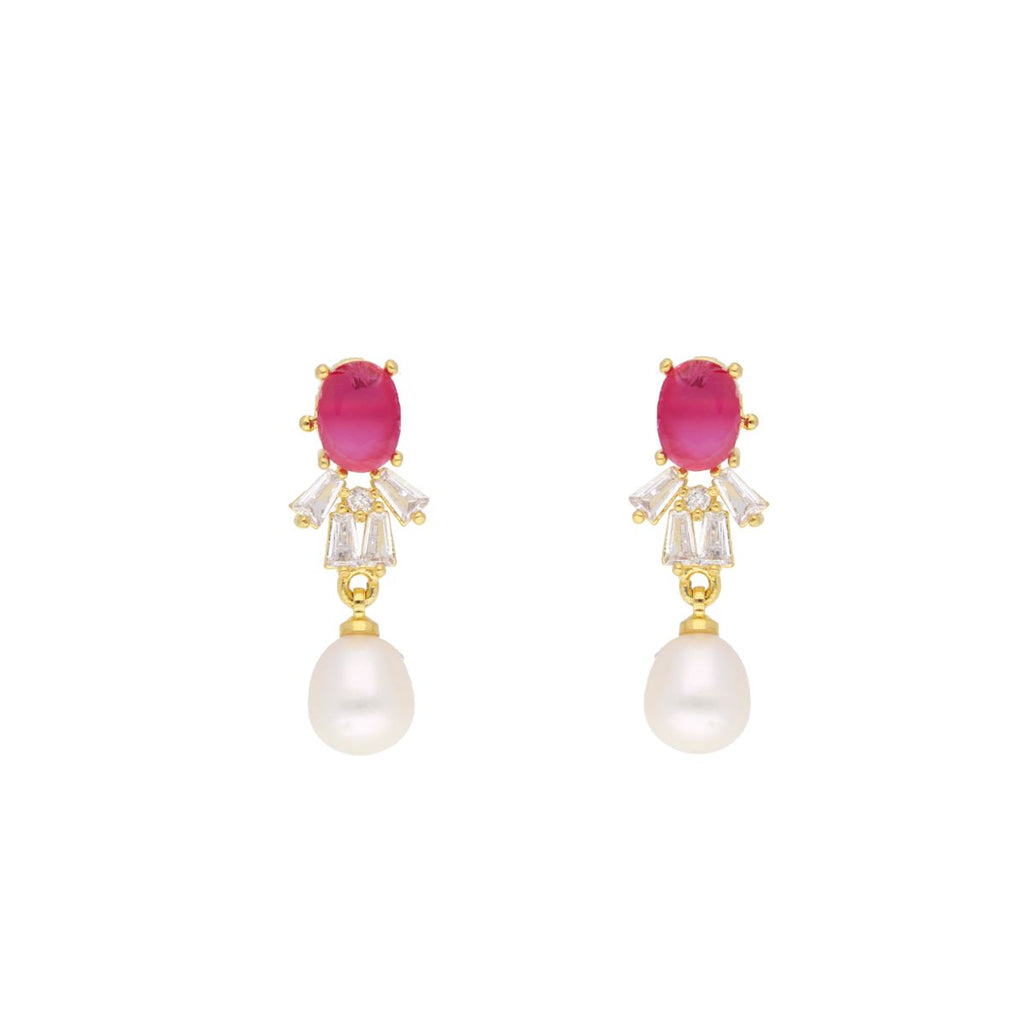 J Pearls Abdhija Pearl Set - Real Pearl Jewelry | Grocsy