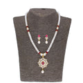 J Pearls Abdhija Pearl Set - Real Pearl Jewelry | Grocsy