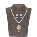 J Pearls Abarna Pearl Set - Real Pearl Jewelry