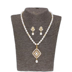 J Pearls Abarna Pearl Set - Real Pearl Jewelry