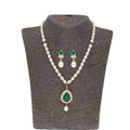 J Pearls Dhenuka Pearl Set - Real Pearl Jewelry | Grocsy