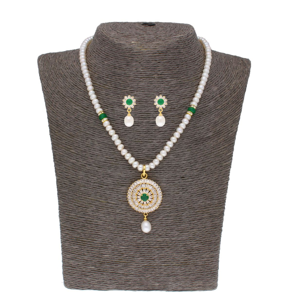 J Pearls Eeshvi Pearl Set - Real Pearl Jewelry | Grocsy